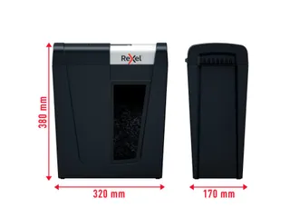 Papiervernietiger Rexel Secure MC4 P-5 snippers 2x15mm - 3