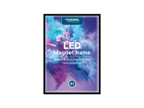 OUTLET Posterlijst LED Europel met magneet lijst A1