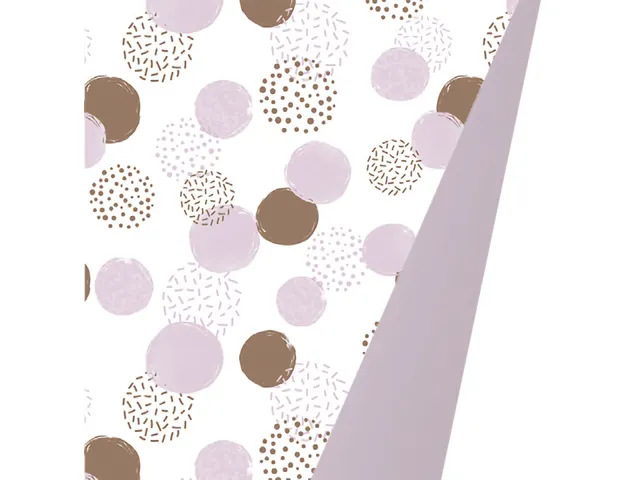 Toonbankrol Kangaro papier dots ass. 80 grams, 30cm breed, 200 meter