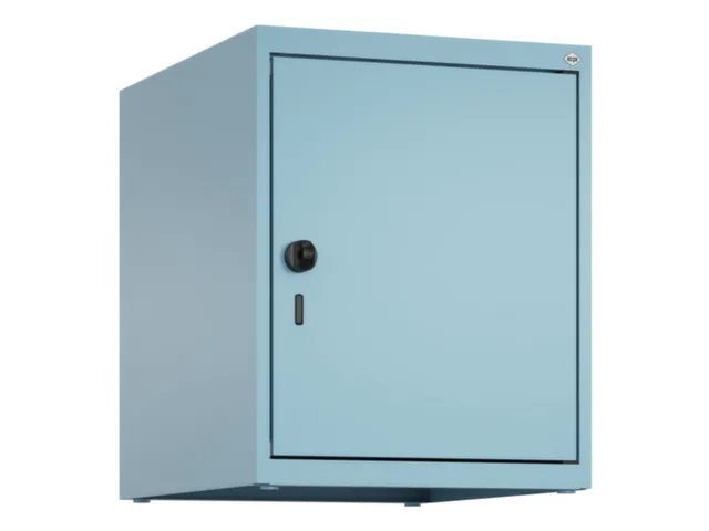 opzetkast,v. locker,1vak.,vak B 400mm,HxBxD 500x400x500mm,draaigrendel