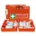 verbandkoffer,DIN 13169,ABS oranje,m. wandhouder