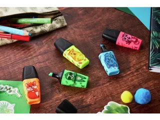 Markeerstift STABILO BOSS Animal Vibes mini assorti blister à 3 stuks - 6