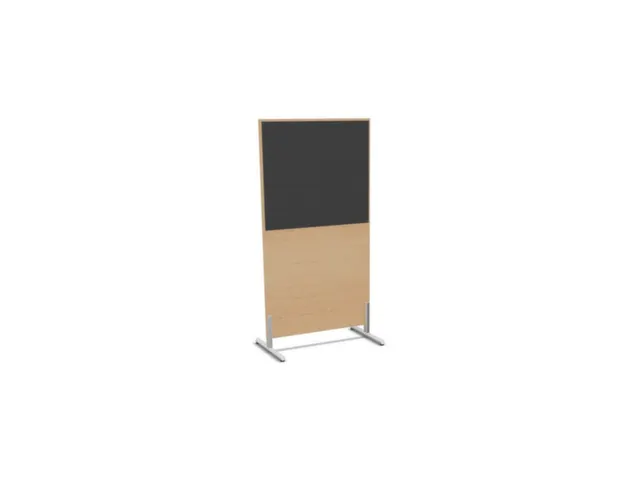 cloison de séparation,Hxl 1545x800mm,NE-érable,BN8010-anthracite
