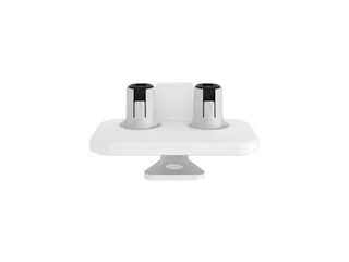Viewprime top access bureauklem voor dubbele Monitorarm 65.210 Wit - 2
