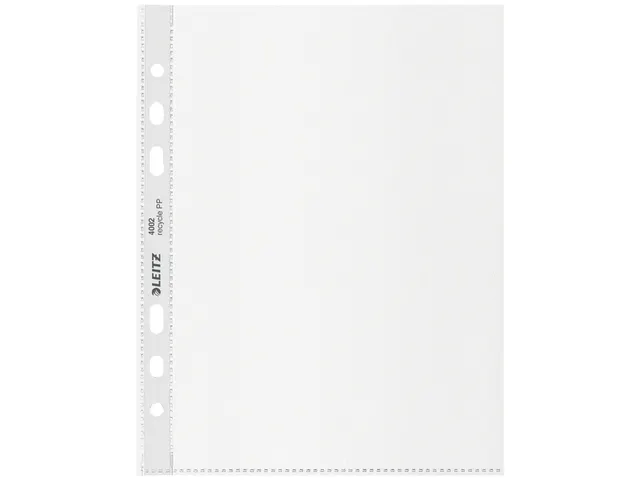 Showtas Leitz Recycle A5 6-gaats PP transparant mat