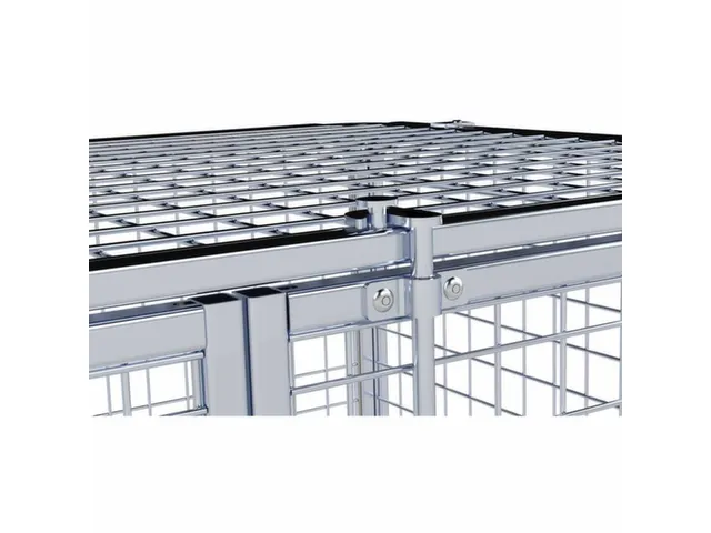 veiligheidsrolcontainer,draagverm. 500kg,HxLxB 1820x1200x800mm