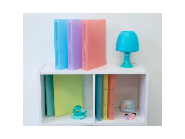 Ringmap 4r 15mm PP A4 Chrom. Pastel