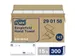 Handdoek Tork Zigzag 1-laags Universal Wit 290158 15x266 Stuks
