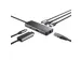 Adapter Trust Dalyx 6-in-1 USB-C multipoort grijs