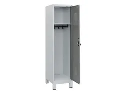 schoollocker,HxBxD 1630x400x500mm,1vak,vak B 400mm,draaigrendel,voeten