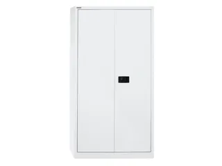 kantoorkast openslaande deuren HxBxD 1806x914x400mm Stalen Verkeerswit - 2