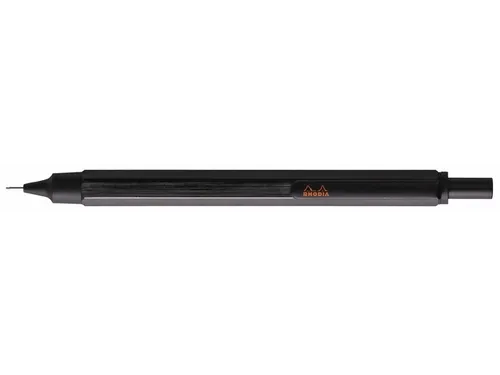 Rhodia scRipt zeshoekig vulpotlood 0.5mm Aluminium Zwart