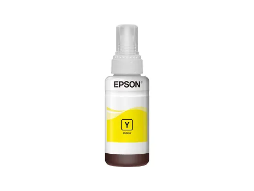 Flacon navulinkt Epson Ecotank T6644 geel C13T664440