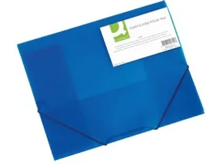 Elastomap A4 Mat Met Drie kleppen PP 400 Micron Blauw - 1
