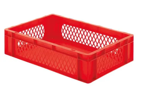 Euronorm-Stapelbak 33l H X L X B 175x600x400mm Rood