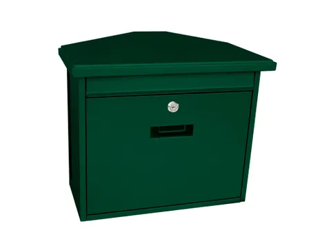 Wandbrievenbus Zamoran Groen Staal