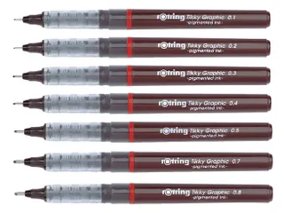 Fineliner rOtring Tikky Graphic 0.2mm - 2
