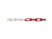 Afzetketting Nylon L 50M Breuklast 340Dn Rood/wit