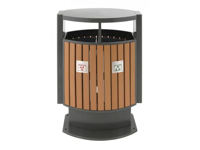 Buitenafvalbak afvalscheiding