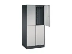 grootvolume garderobekast,HxBxD 1950x820x600mm,2x2vak.,vak B 360mm