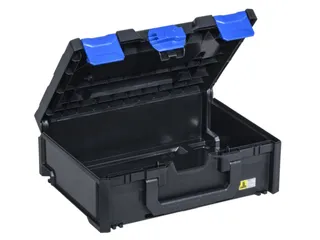 Assortimentskoffer,HxBxD 145x396x296mm,ABS,koffer zwart - 1