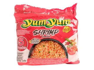 Noodles Yum Yum garnaal bami 5-pack 5x60gr - 2