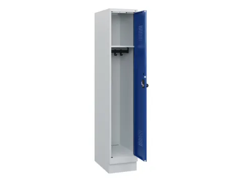 schoollocker,HxBxD 1630x300x500mm,1vak,vak B 300mm,draaigrendel,sokkel