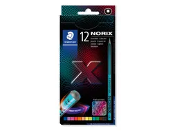 Staedtler NORIX-kleurpotloden Smart Design set 12 kleuren