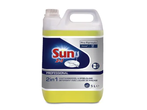 Vaatwasmiddel Sun Pro Formula 2in1 vloeibaar 5 Liter