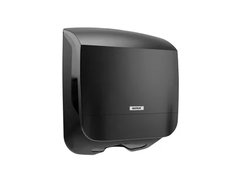 Handdoekdispenser Katrin 88966 klein zwart