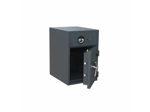 Salvus Tivoli 1S Afstortkluis elektronisch slot 67x44x55cm Grafietgrij