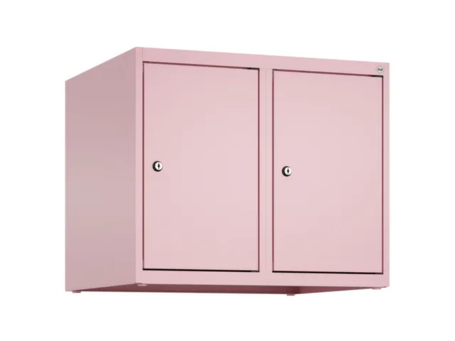 opzetkast,v. locker,2vak.,vak B 300mm,HxBxD 500x600x500mm,cilinderslot