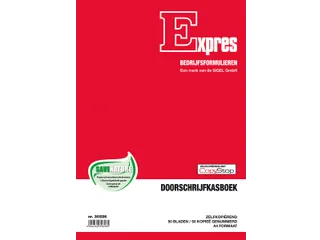 Expres kasboek A4 Nederlandstalig dupli 50 x 2 vel - 1