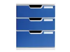 OUTLET Ladenblok MODULO A4 3 laden Classic Blauw Grijs