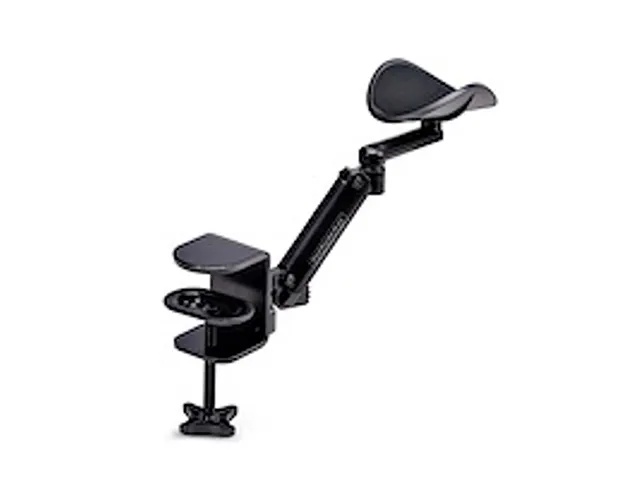 Verstelbare Armsteun voor Bureau zwart