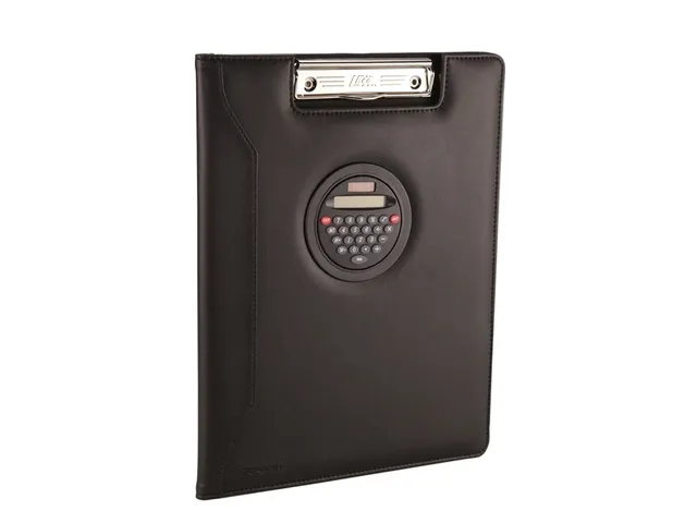 MONOLITH 2000002917 - Conferentiemap met klembord, Zwart 32x25x2 cm