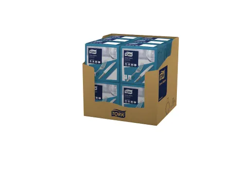 Tork 477906 Dinnerservet Advanced Blauwgroen 39x39cm