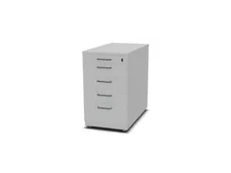 stationair ladeblok 740x430x800mm 4 laden materiaallade MP-lichtgrijs
