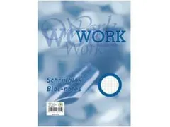 schrijfblok, ft A5, 70 g/m², 100 vel, geruit 5 mm