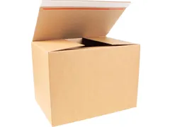 Verzenddoos, bruin, ft 302 x 215 x 220 mm