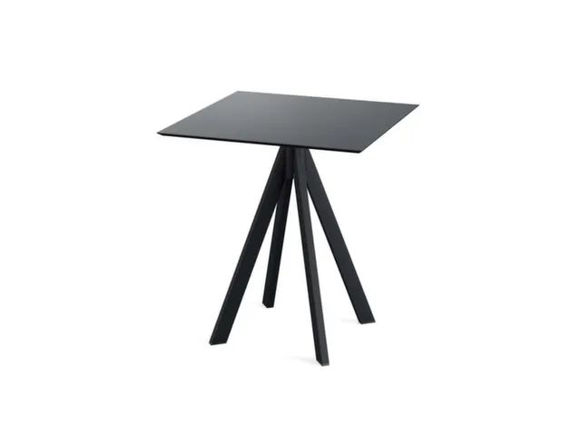 bistrotafel,HxBxD 730x700x700mm,rechthoekig,4voeten wit