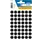 HERMA 1869 Multipurpose etiketten Rond 13mm Zwart 240 stuks