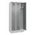 locker voor scheiding van kleding,HxBxD 1950x900x500mm,3vak