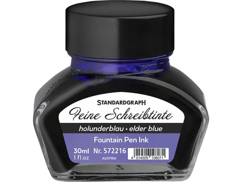 Encre calligraphique Standardgraph 30ml bleu sureau