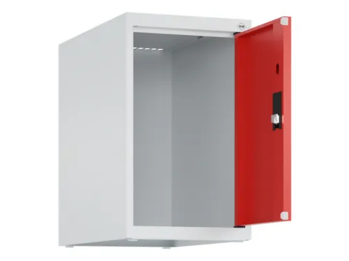 opzetkast,v. locker,1vak.,vak B 300mm,HxBxD 500x300x500mm,vleugeldeur