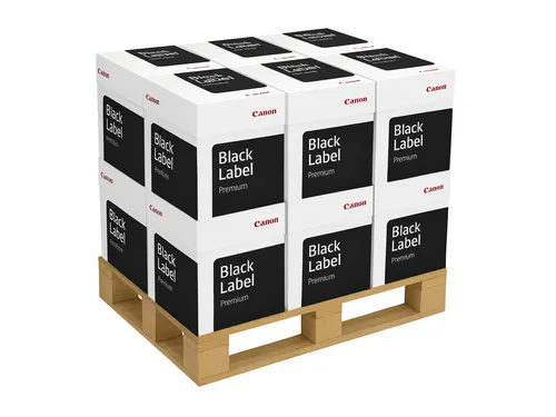 Kopieerpapier Black Label Premium A4 80 Gram Wit Halve Pallet