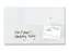 Sigel Artverum Glas Magneetbord 78x48cm Wit