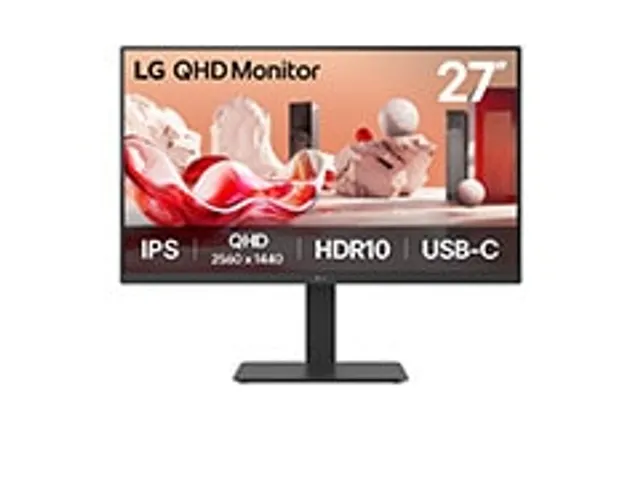 27BA65QB-B.AEU LG Monitor 27 inch (68,6cm) 2560x1440dpi HDR10 HDMI