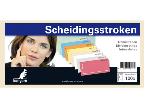 Scheidingsstrook Kangaro 2-gaats 240x105mm 180 grams RC beige