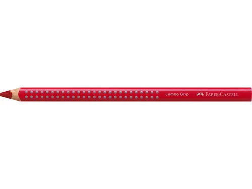 Kleurpotlood Faber-Castell Jumbo GRIP 26 permanent karmijn